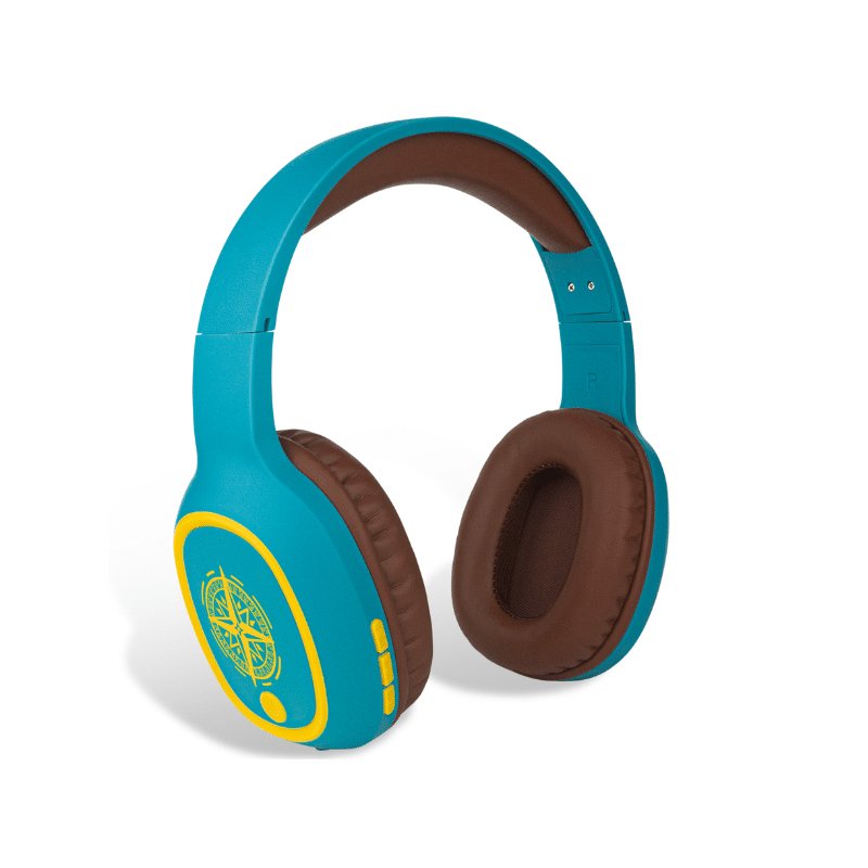 Auriculares Lexip Adventure Classic Inalámbrico Y Alámbrico Juego Bluetooth Marrón, Turquesa