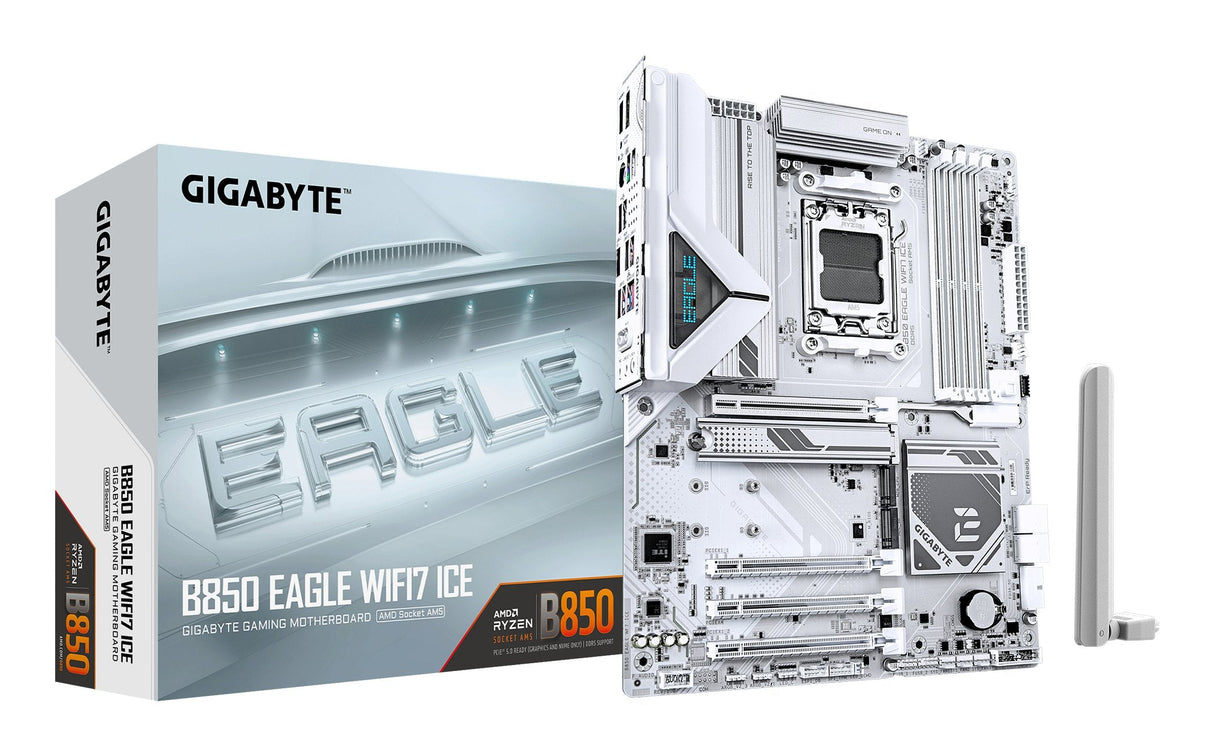 EAN 4719331871239 - GIGABYTE B850 EAGLE WIFI7 ICE AMD B850 Zócalo AM5 ATX imagen 1