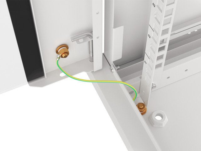 EAN 5901969403169 - Lanberg WF01-6612-10S armario rack 12U Bastidor de pared Gris imagen 5