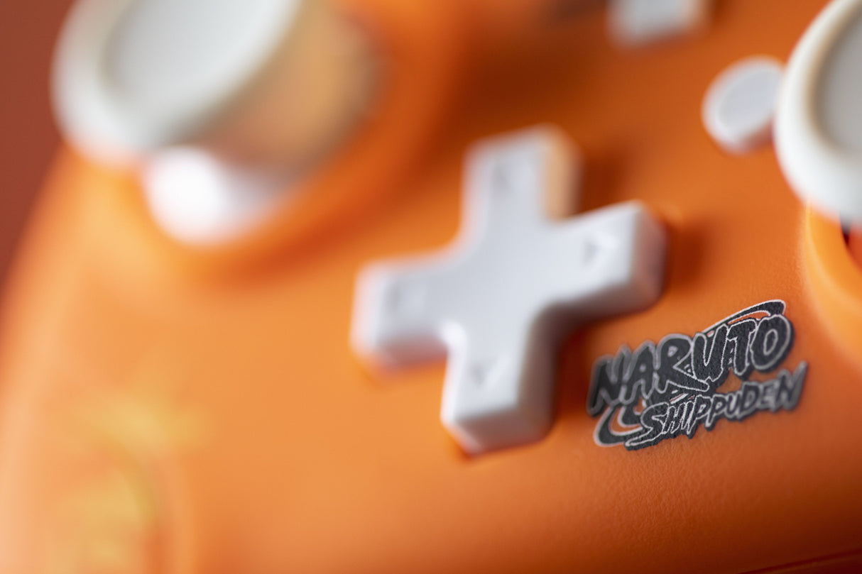 EAN 3328170287449 - Konix KX NARUTO SWITCH/PC PAD ORANGE Gamepad imagen 5