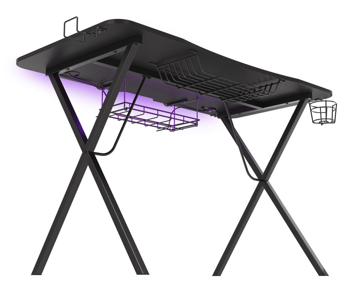 Genesis Holm 300 Rgb Mesa Gaming Negra