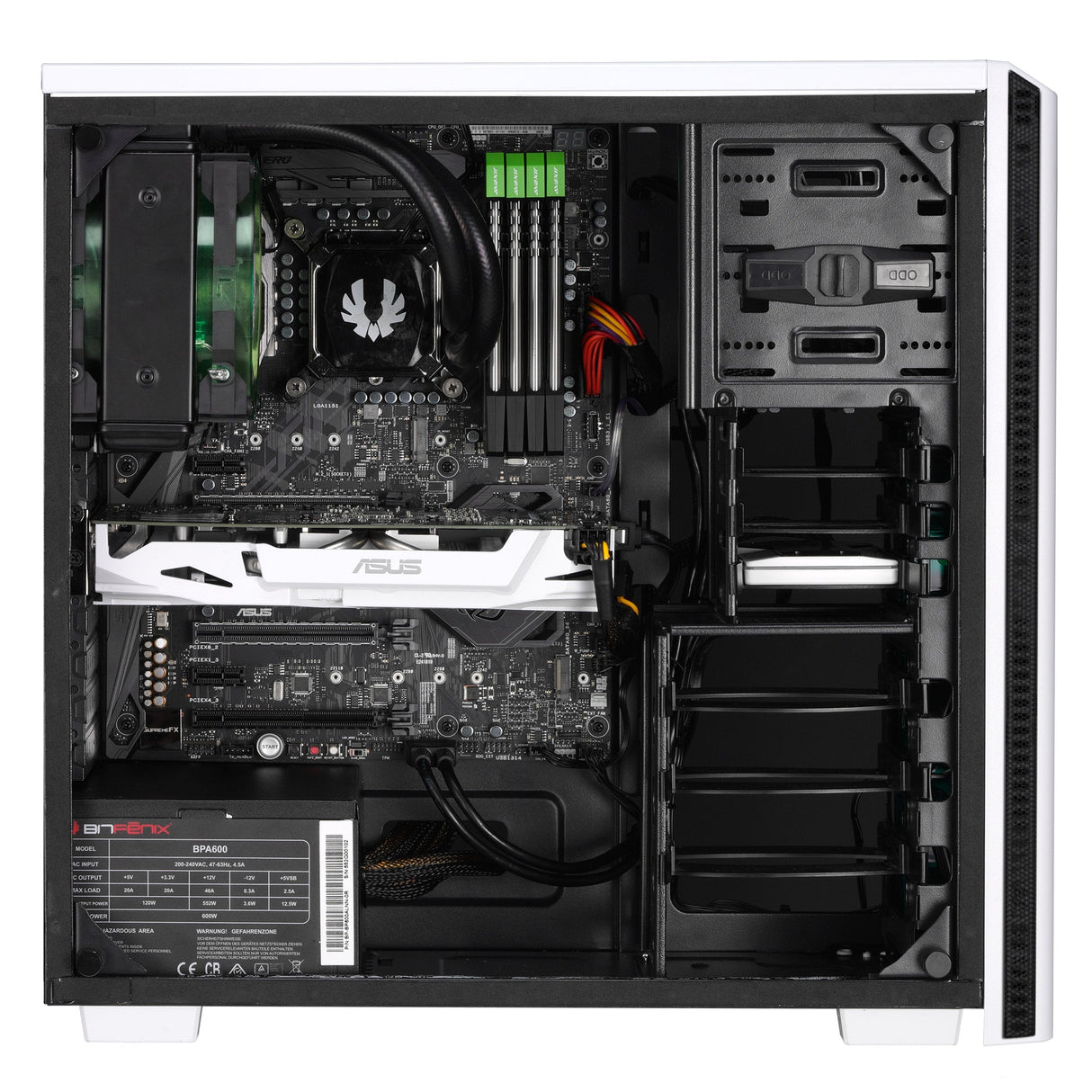 EAN 4712883213038 - BitFenix BPA600 unidad de fuente de alimentación 600 W ATX Negro imagen 4