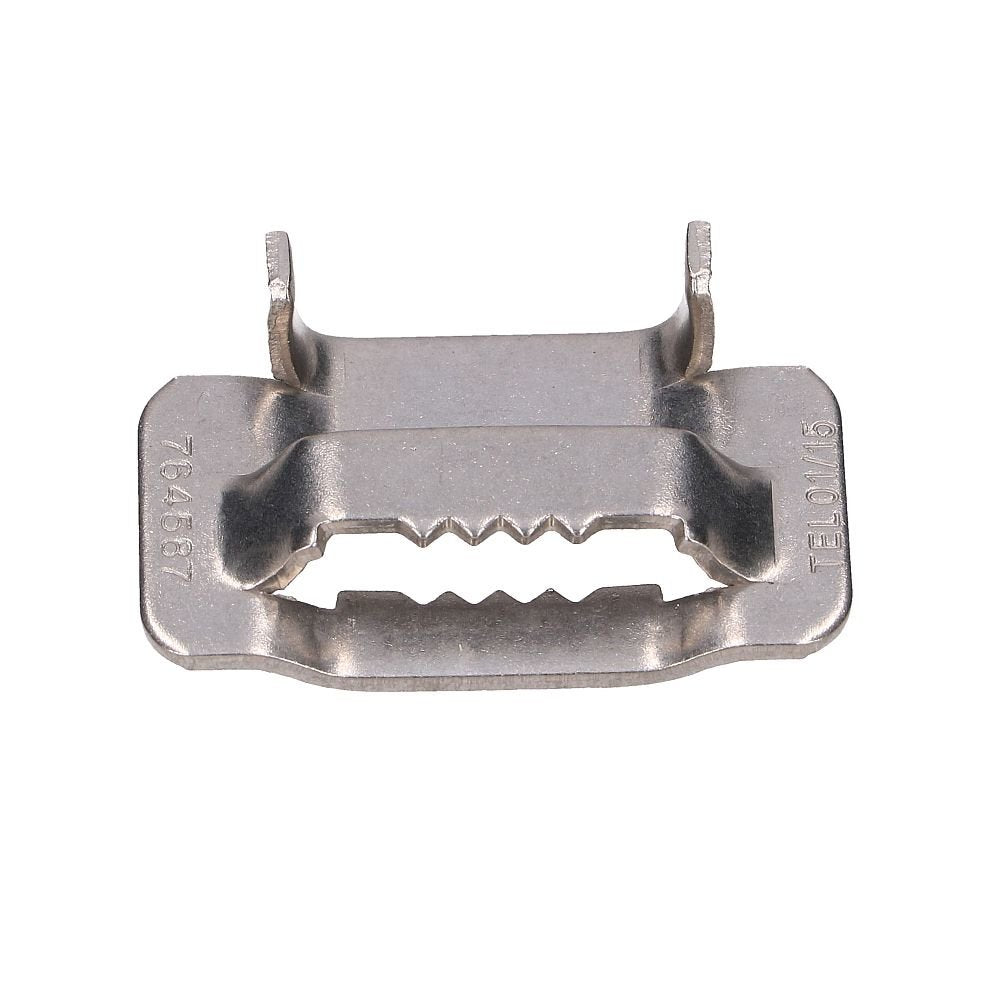 Extralink Clamp For Steel Strap 20mm With Jags Abrazadera Final 2 Cm Acero Inoxidable