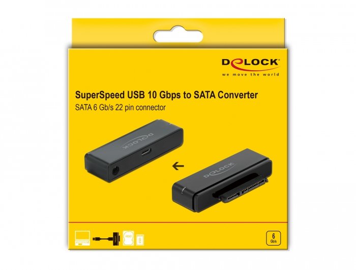 Usb Type-C 3.2 Gen 2 Zu Sata Konverter