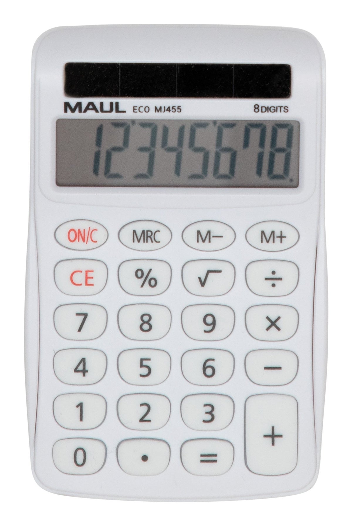 EAN 4002390092586 - MAUL ECO MJ455 calculadora Escritorio Calculadora básica Blanco imagen 1