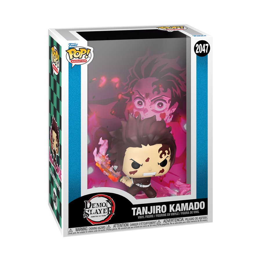 Figura Pop Cover Demon Slayer Kimetsu No Yaiba Tanjiro Kamado