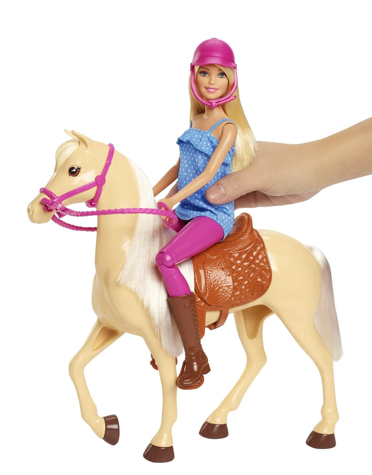 Muñeca Mattel Barbie Caballo Fxh13