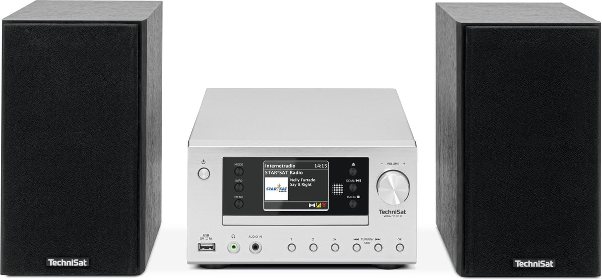 Technisat Viola 710 Cd Ir Schwarz