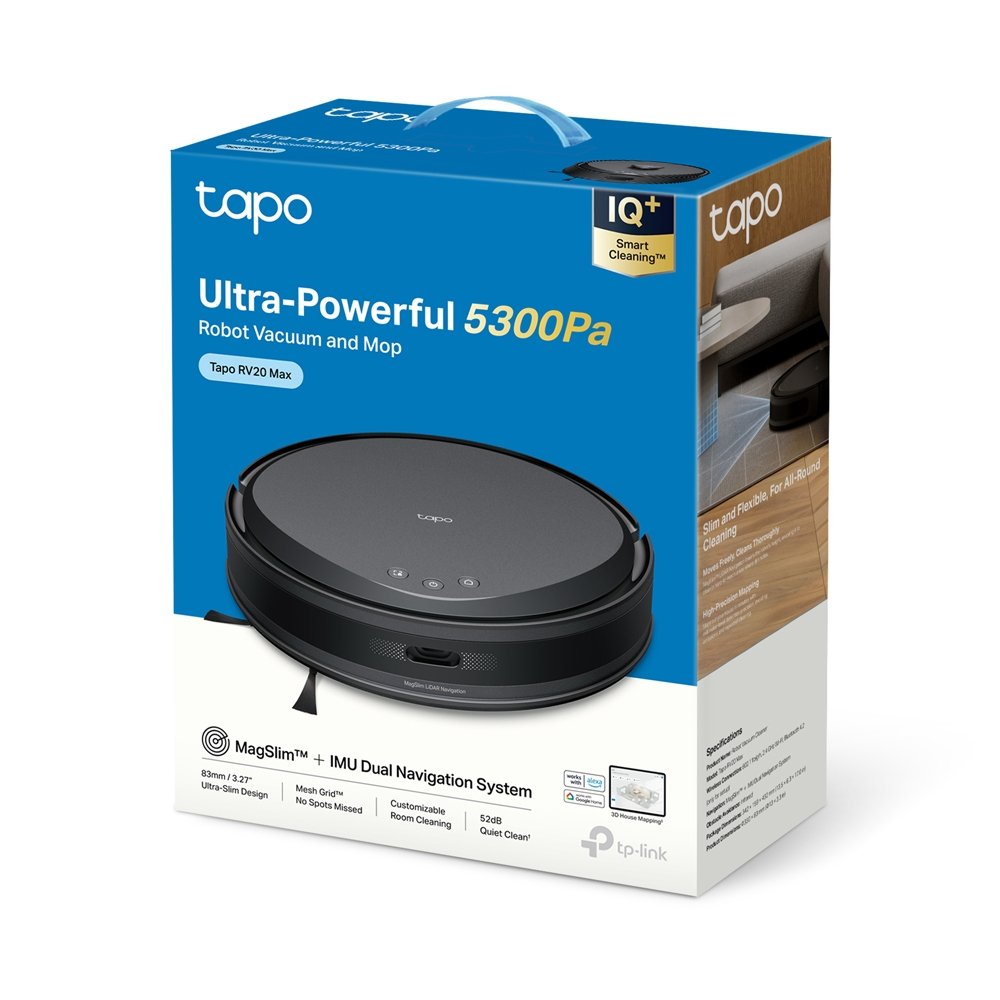 EAN 8885020625226 - TP-Link Tapo RV20 Max Negro imagen 5