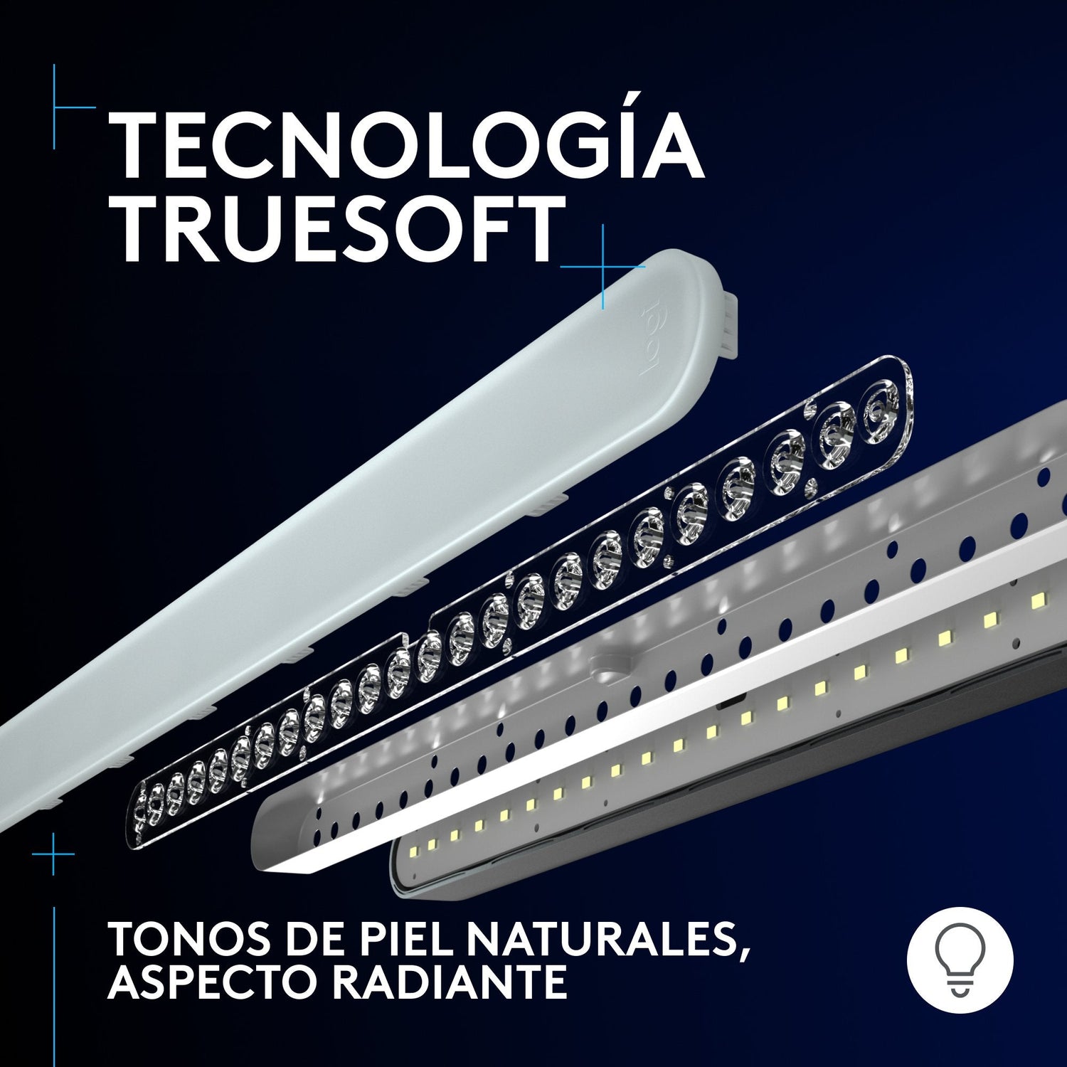 Logitech G Litra Beam Lx, Luz Led Principal Premium Para Streaming, Rgb De Doble Cara Con Truesoft, Para Streaming, Difusión, Lightsync, Bluetooth, Usb, Pc/Mac  Grafito