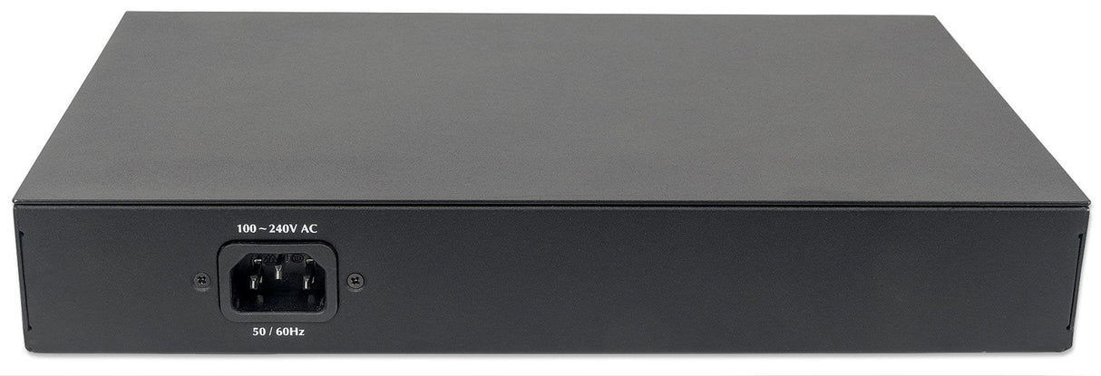 EAN 0766623561167 - Intellinet 561167 switch Gestionado Gigabit Ethernet (10/100/1000) Energía sobre Ethernet (PoE) Negro imagen 5