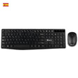 EAN 8435430617726 - NGS Allure Kit, QWERTY, ES teclado Ratón incluido Universal RF inalámbrico Negro imagen 1