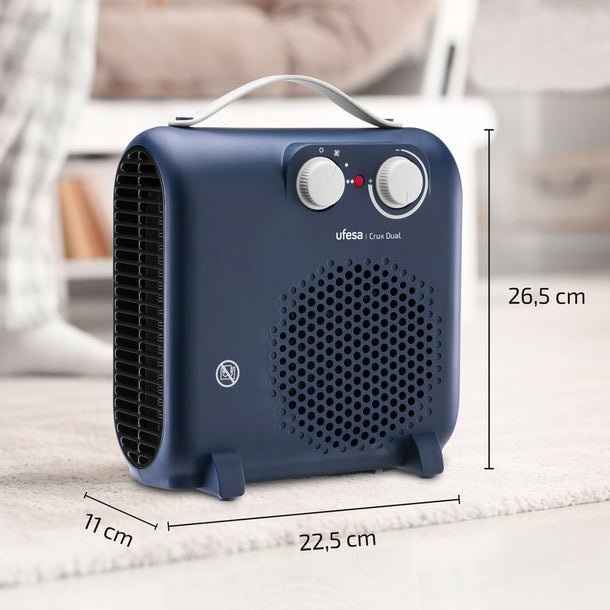 EAN 8422160057212 - Ufesa 83105721 calefactor eléctrico Interior Azul Ventilador eléctrico imagen 5