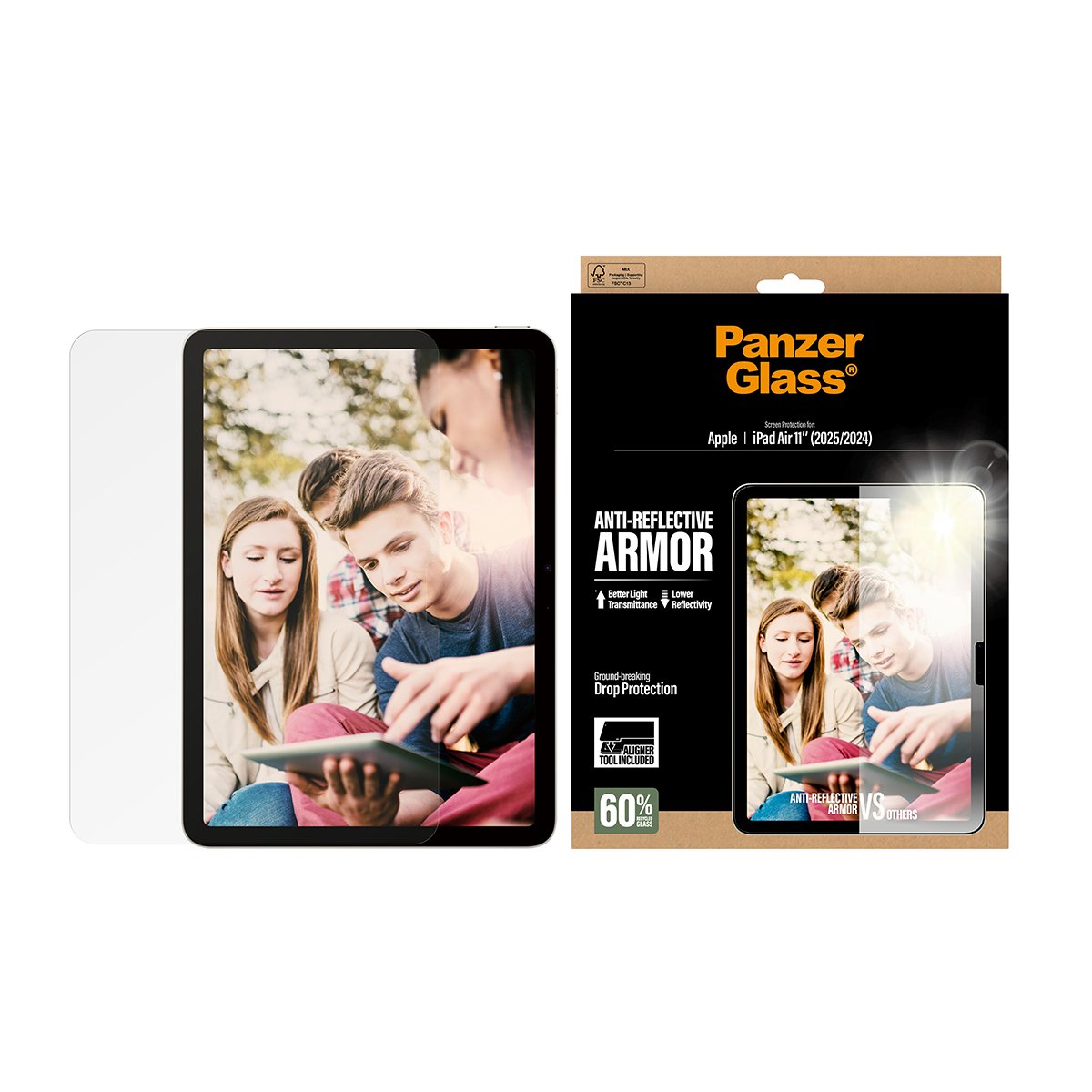 Panzerglass Anti-Reflective Armor Screen Protector Ipad Air 11" (2024-2025)
