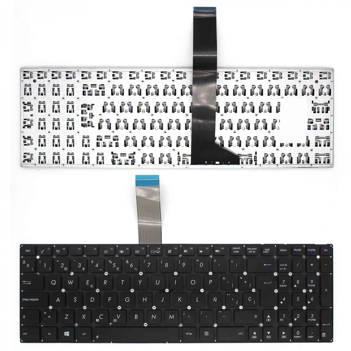 Teclado Para Portátil Asus 0knb0-61221t0q Aexjb00110 Bz.N0s5q.00s