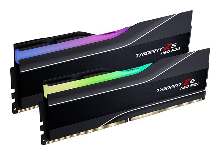Memoria G.Skill 32 Gb Ddr5 7200 2x 16 Gb F5-7200j3445g16gx2-Tz5nr, Trident Z5 Neo Rgb, Amd Expo F5-7200j3445g16gx2-Tz5nr Negro