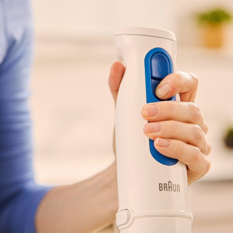 EAN 8021098005106 - Braun MQ 30001 M Batidora de mano 900 W Azul, Blanco imagen 4