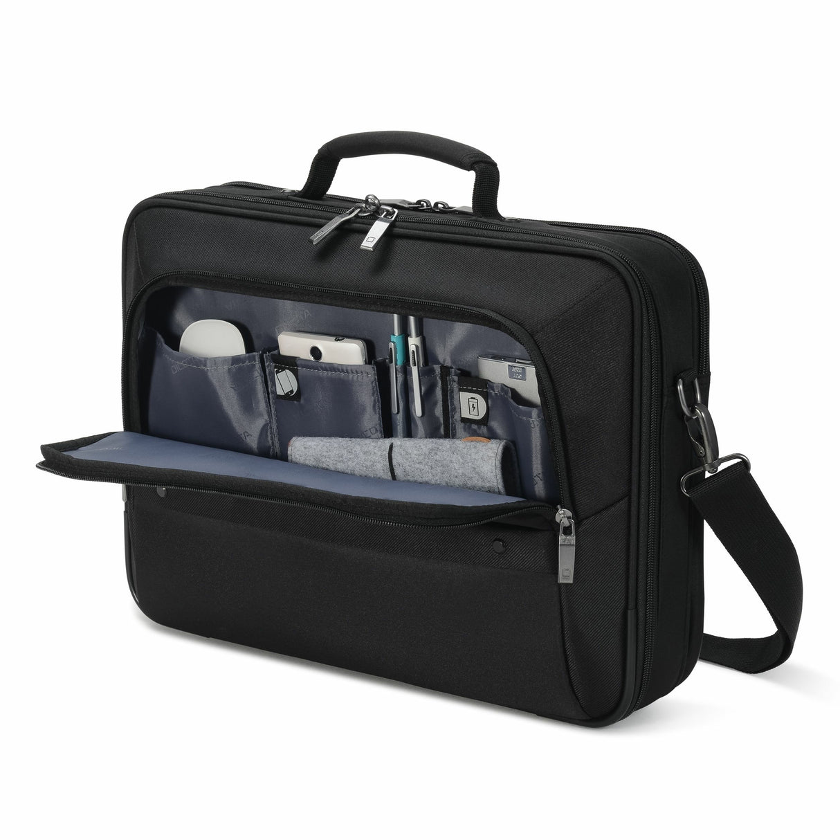EAN 7640158668191 - DICOTA Eco Multi Plus SELECT 39,6 cm (15.6") Bandolera Negro imagen 6
