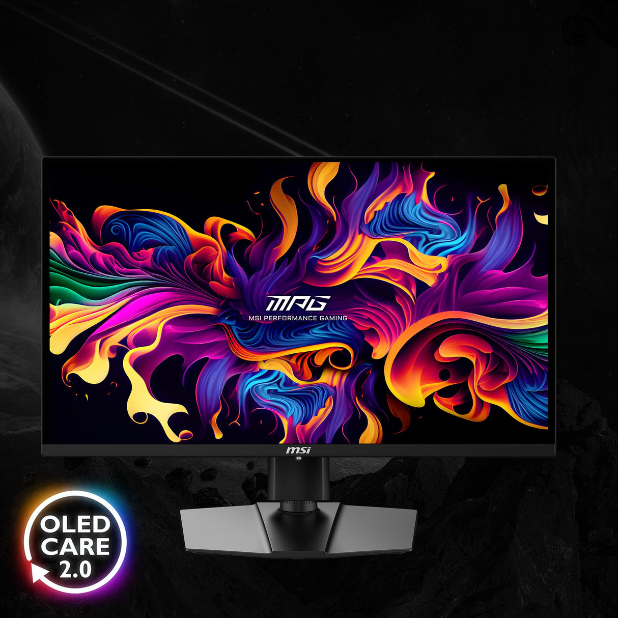 EAN 4711377159425 - MSI MPG 271QRXDE QD-OLED pantalla para PC 67,3 cm (26.5") 2560 x 1440 Pixeles Wide Quad HD Negro imagen 10