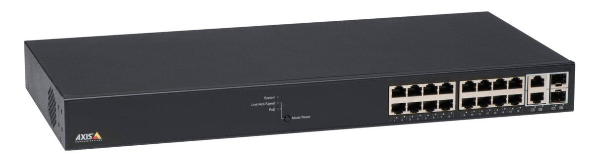 Axis T8516 Poe+ Gestionado Gigabit Ethernet (10/100/1000) Negro Energía Sobre Ethernet (Poe)