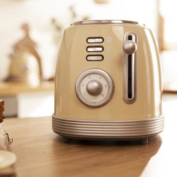 EAN 8435484032100 - Cecotec Vintage 800 6 2 rebanada(s) 850 W Amarillo imagen 5