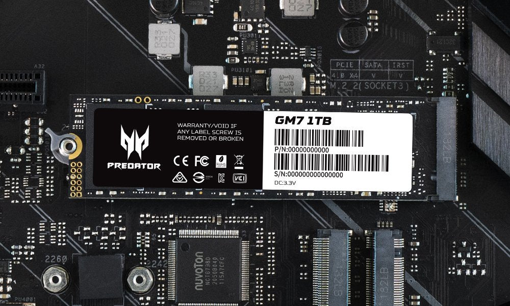 EAN 6955914619128 - Predator GM7-1TB M.2 PCI Express 4.0 NVMe imagen 14