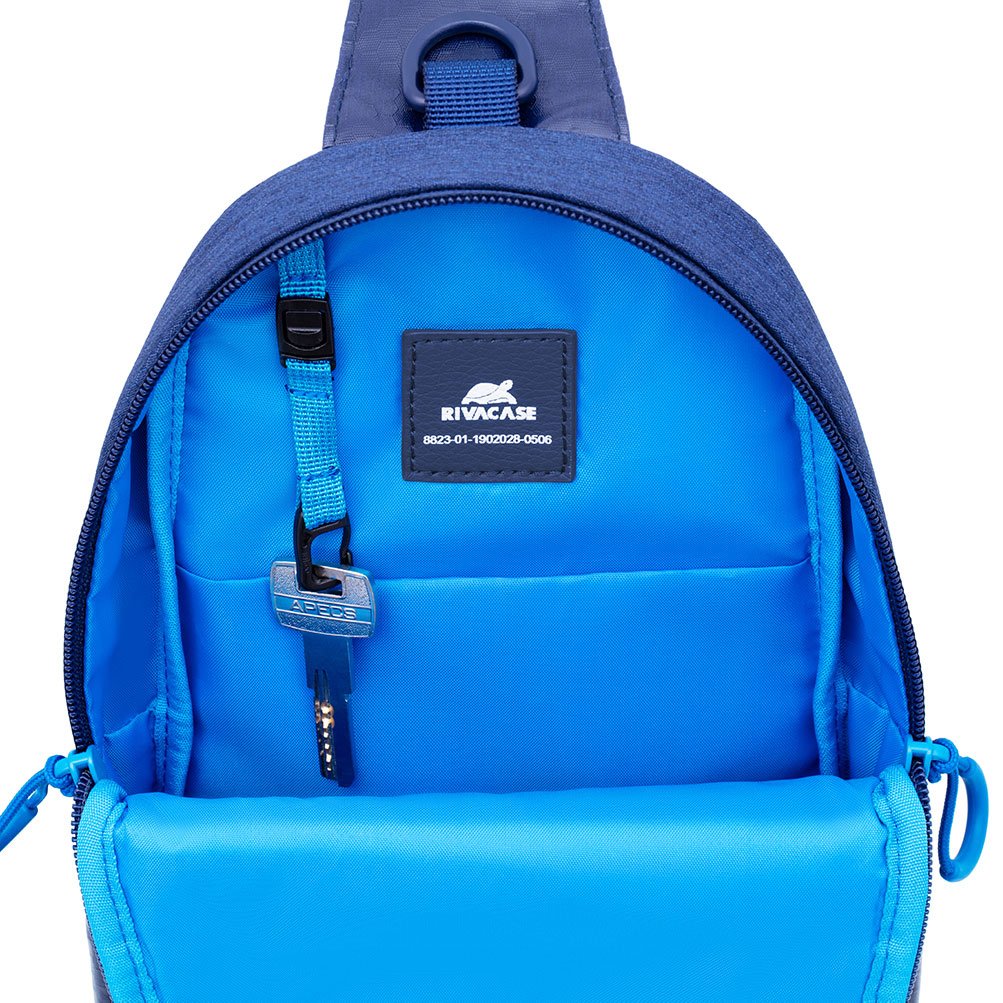 Rivacase Dijon Mochila Para Portátil 25,6 Cm (10.1") Bandolera Azul