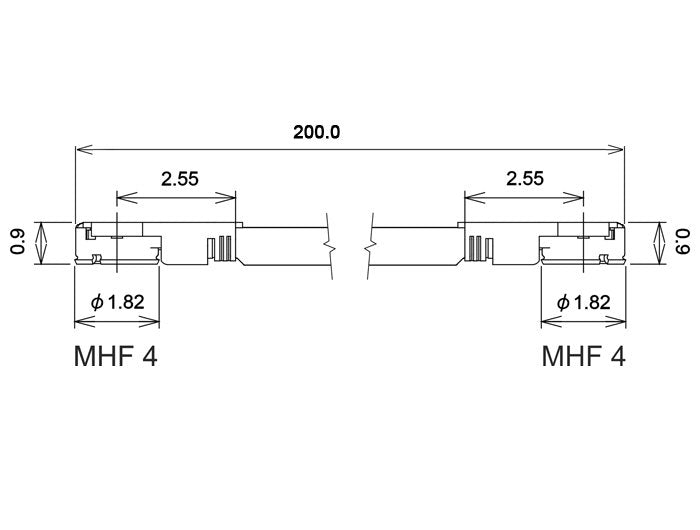 EAN 4043619896431 - DeLOCK 89643 cable coaxial 1.13 0,5 m MHF IV/ HSC MXHP32 Negro, Oro imagen 3
