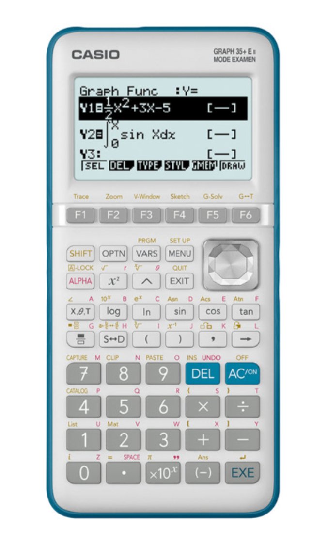 Casio Calculadora Gráfica Gris 8 Lineas Y 21 Dígitos Graph 35