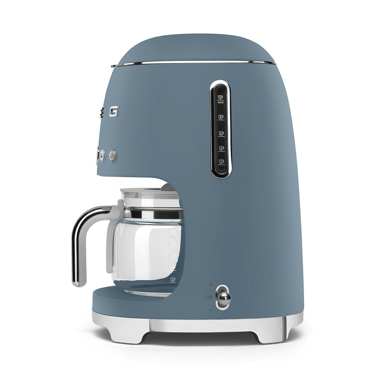 Smeg Drip Coffee Maker 50´Style Storm Blue Dcf02sbmeu