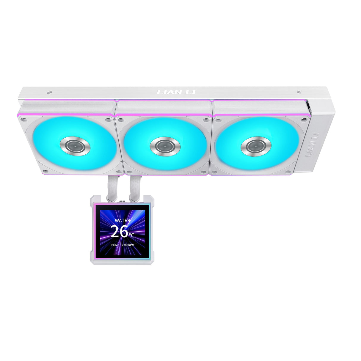 Refrigeracion Liquida Cpu Lianli Hydroshift Ii Lcd-S 360cl W