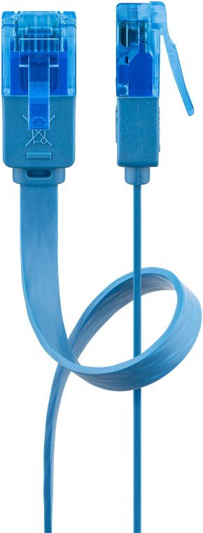 EAN 4040849962950 - Goobay 96295 cable de red Azul 0,5 m Cat6a U/UTP (UTP) imagen 1
