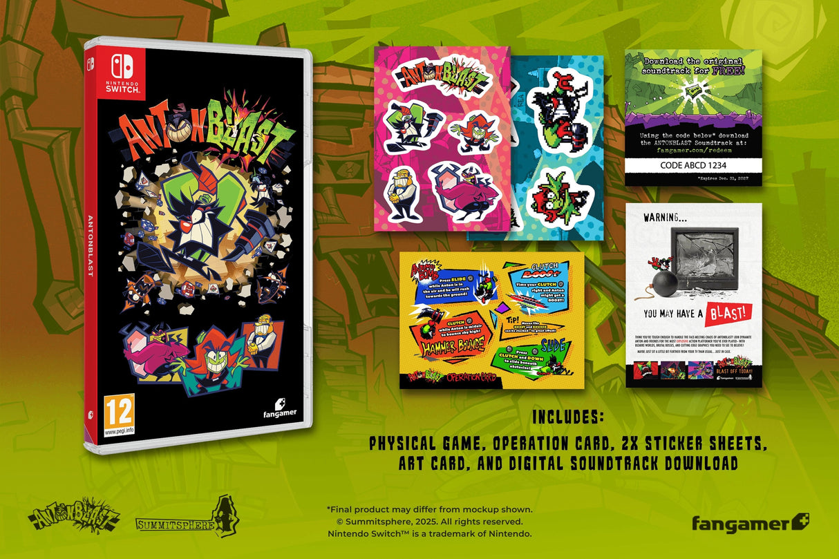 Juego Antonblast Switch