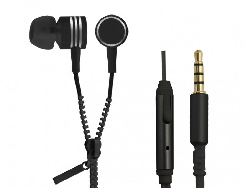 Esperanza Eh161k Auriculares Cremallera Alámbrico Negro