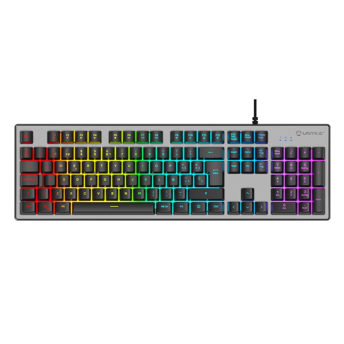 Teclado Portugues Unykach Nova 244 Gaming Uk505450