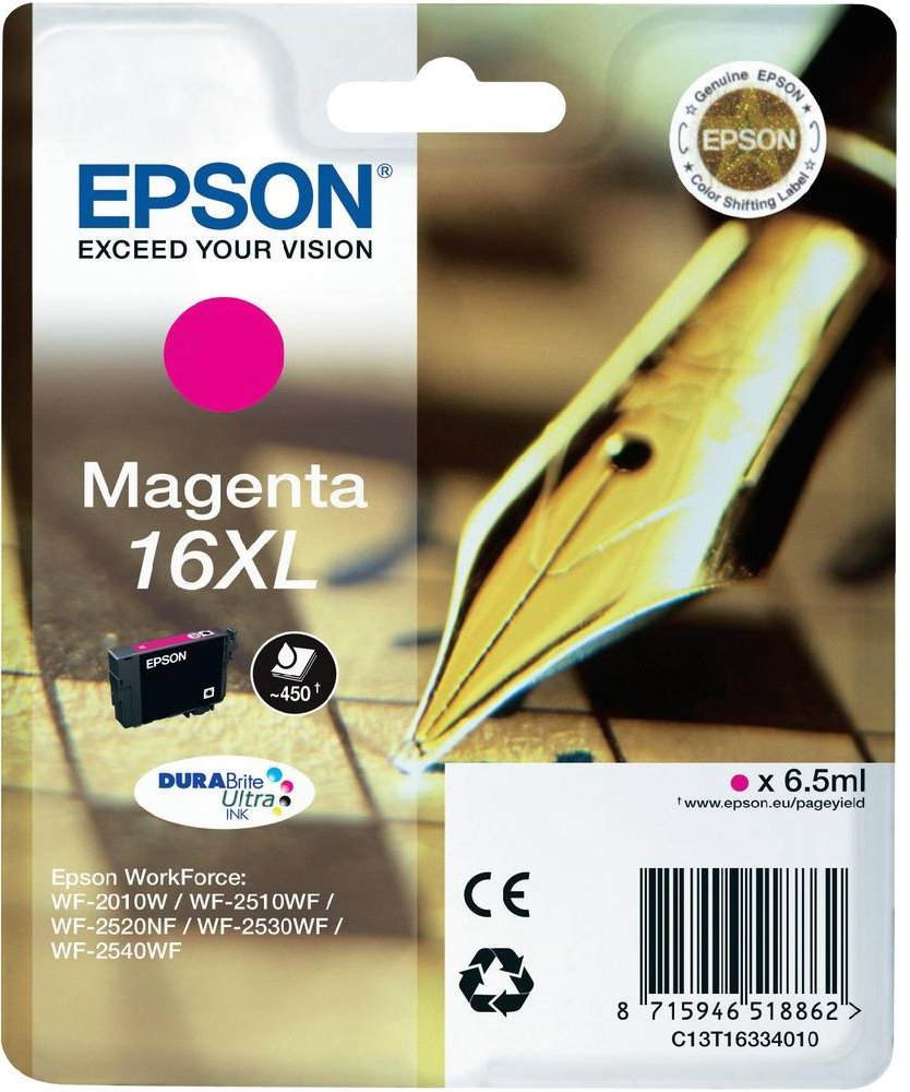 Epson Tinta Original Magenta Durabrite Ultra Ink - 16xl