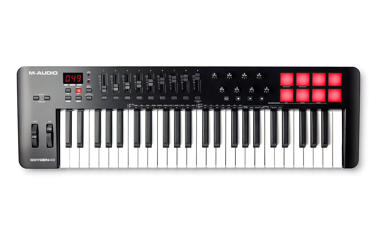 M-Audio Oxygen 49 (Mkv) Teclado Midi 49 Llaves Usb Negro