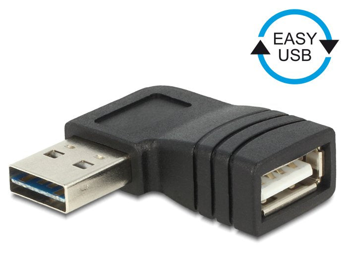 Delock Adaptador Easy-Usb 2.0-A Macho > Usb 2.0-A Hembra Angular