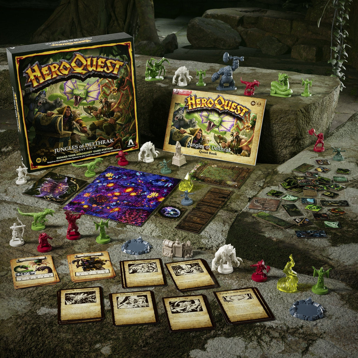 Expansion Juego De Mesa Selvas De Delthark Heroquest Ingles