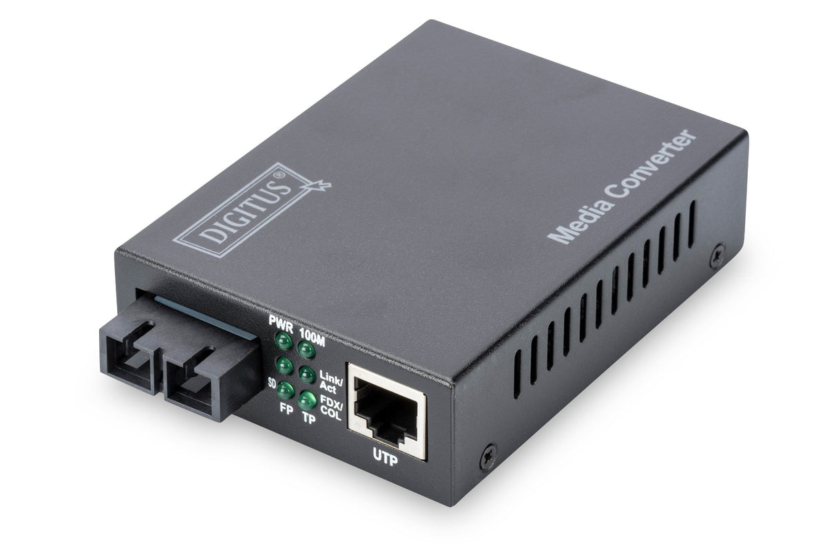 EAN 4016032293095 - Digitus DN-82020-1 convertidor de medio 100 Mbit/s 1310 nm Multimodo Negro imagen 1