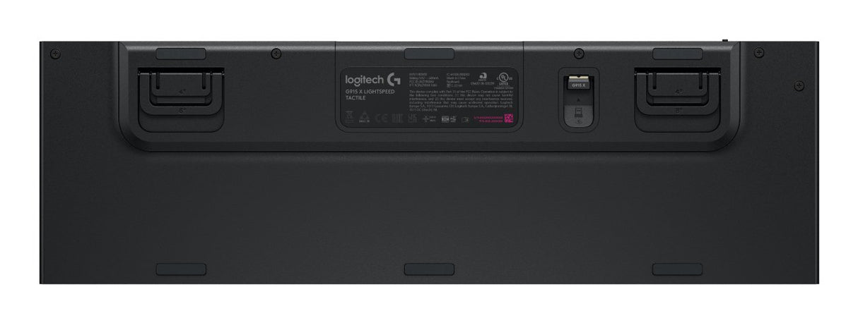 EAN 5099206121782 - Logitech G G915 X LIGHTSPEED teclado Juego USB + RF Wireless + Bluetooth QWERTY Italiano Negro imagen 5