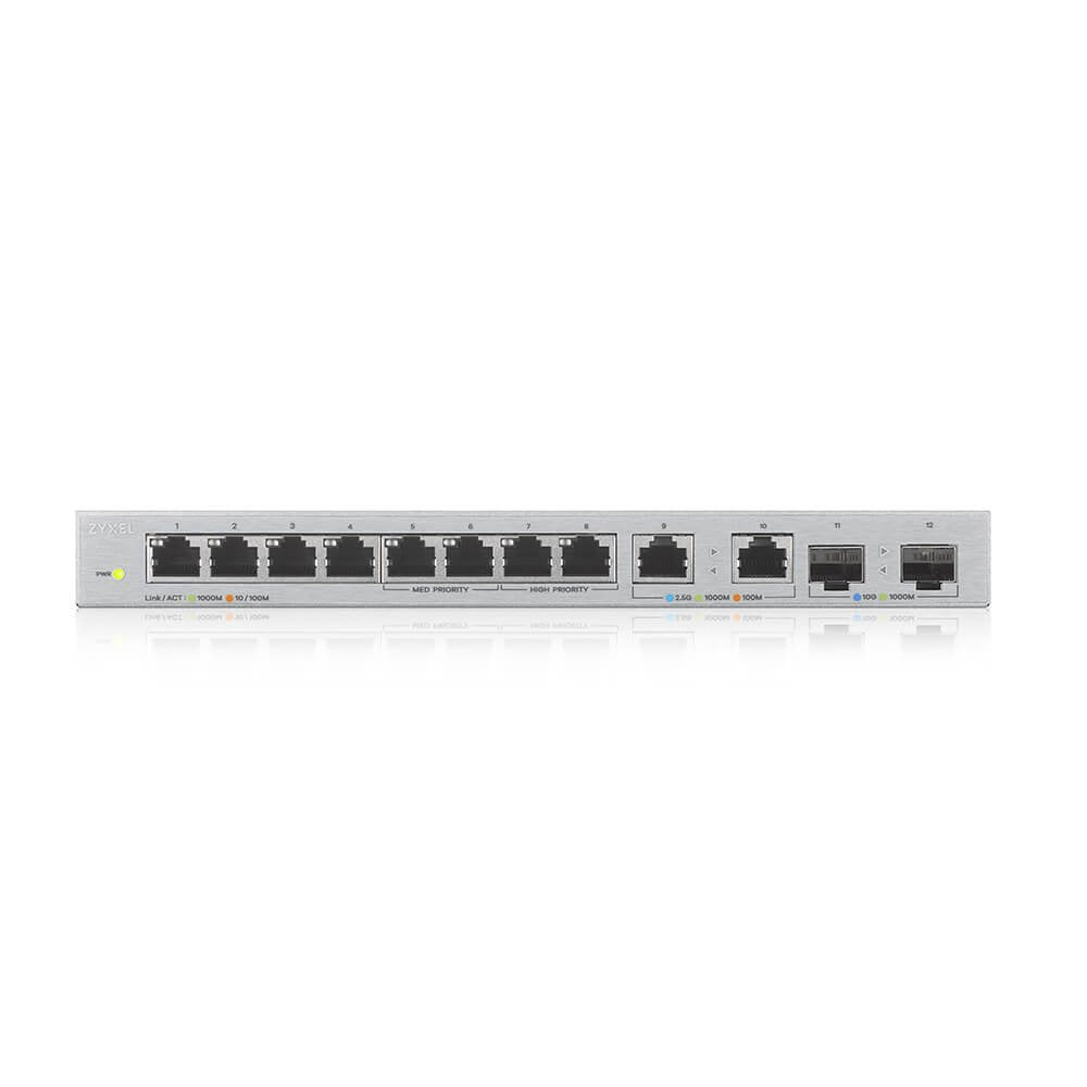 Zyxel Xgs1010-12 Switch No Administrado Gigabit Ethernet (10/100/1000) Plata