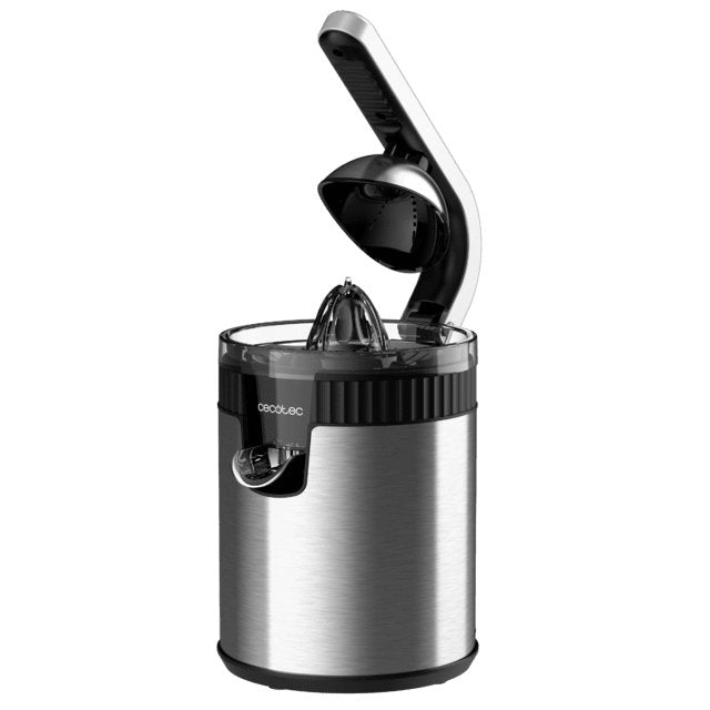 Cecotec Xqueeze Retrojuice 600 Steel 600 W Negro, Metálico