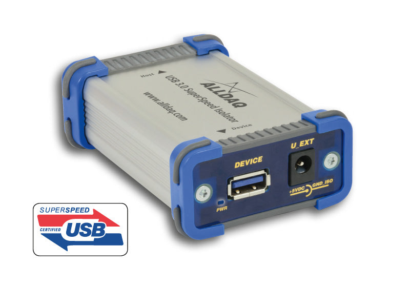 Alldaq Adq-Usb 3.0-Iso-With Power Supply Unit (Eu) / Usb 3.0 Superspeed-Isolator Bis 1kv, Inkl. Passendem 5v-Meckernetzteil Eu Variante