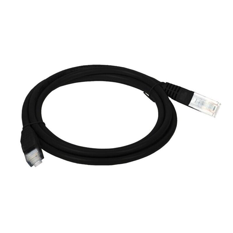 A-Lan Kku5cza0.5 Cable De Red Negro 0,5 M Cat5e U/Utp (Utp)