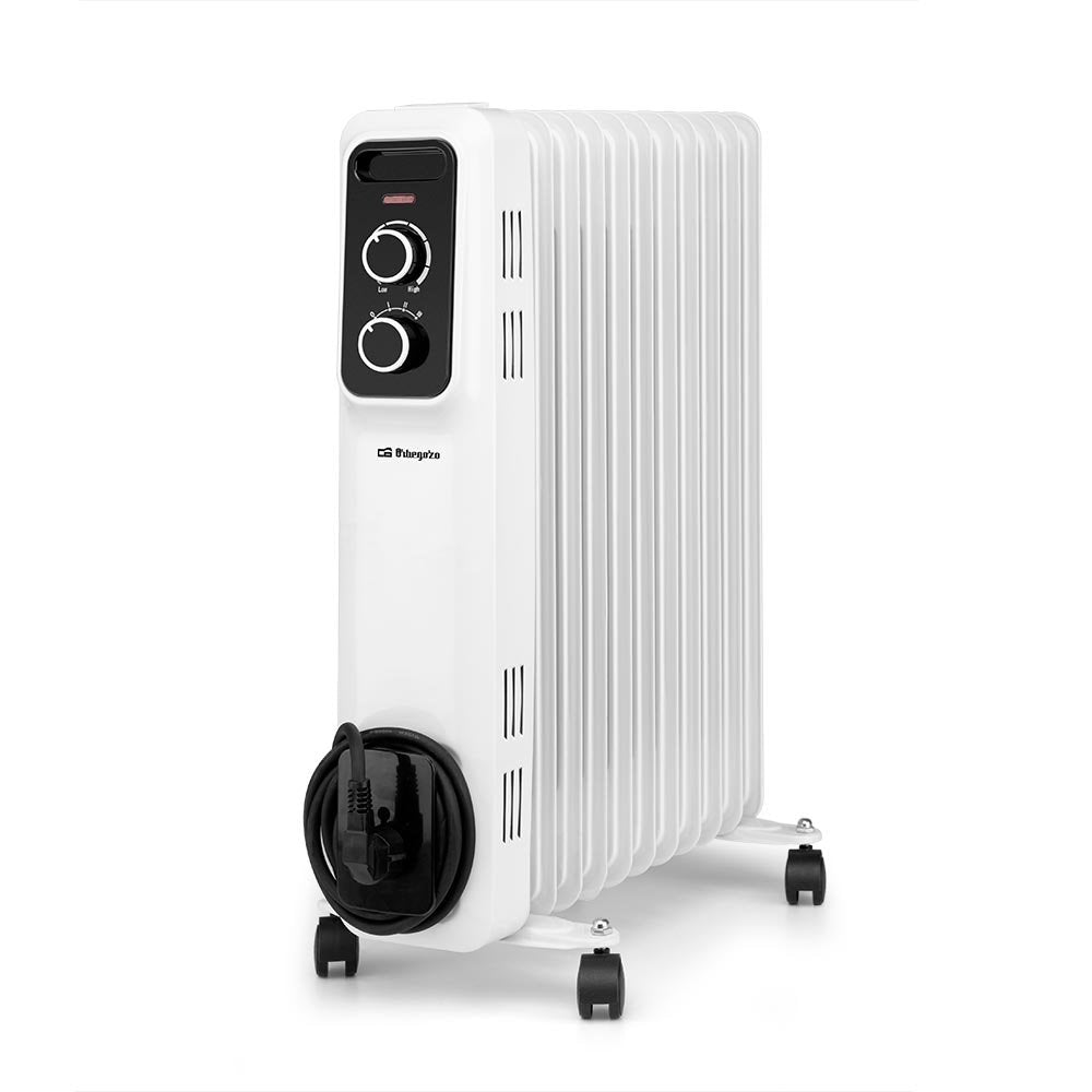 Radiador De Aceite Orbegozo Rs 2500 3 Potencias 2500w 11 Elementos Caloríficos