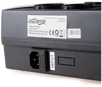 EAN 8716309076081 - EnerGenie EG-UPS-001 sistema de alimentación ininterrumpida (UPS) Línea interactiva 0,65 kVA 390 W 4 sali imagen 7