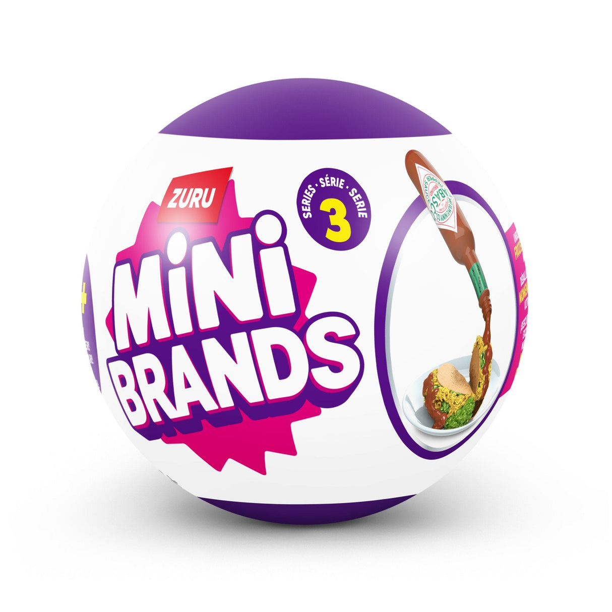 Figurki Mini Brands Global Brands Seria 3 1 Sztuka