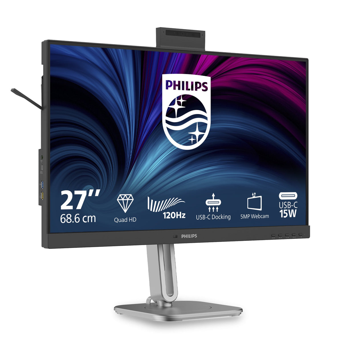 EAN 8721038007282 - Philips 4000 series 27B2U4601H/00 pantalla para PC 68,6 cm (27") 2560 x 1440 Pixeles Quad HD LCD Negro imagen 2