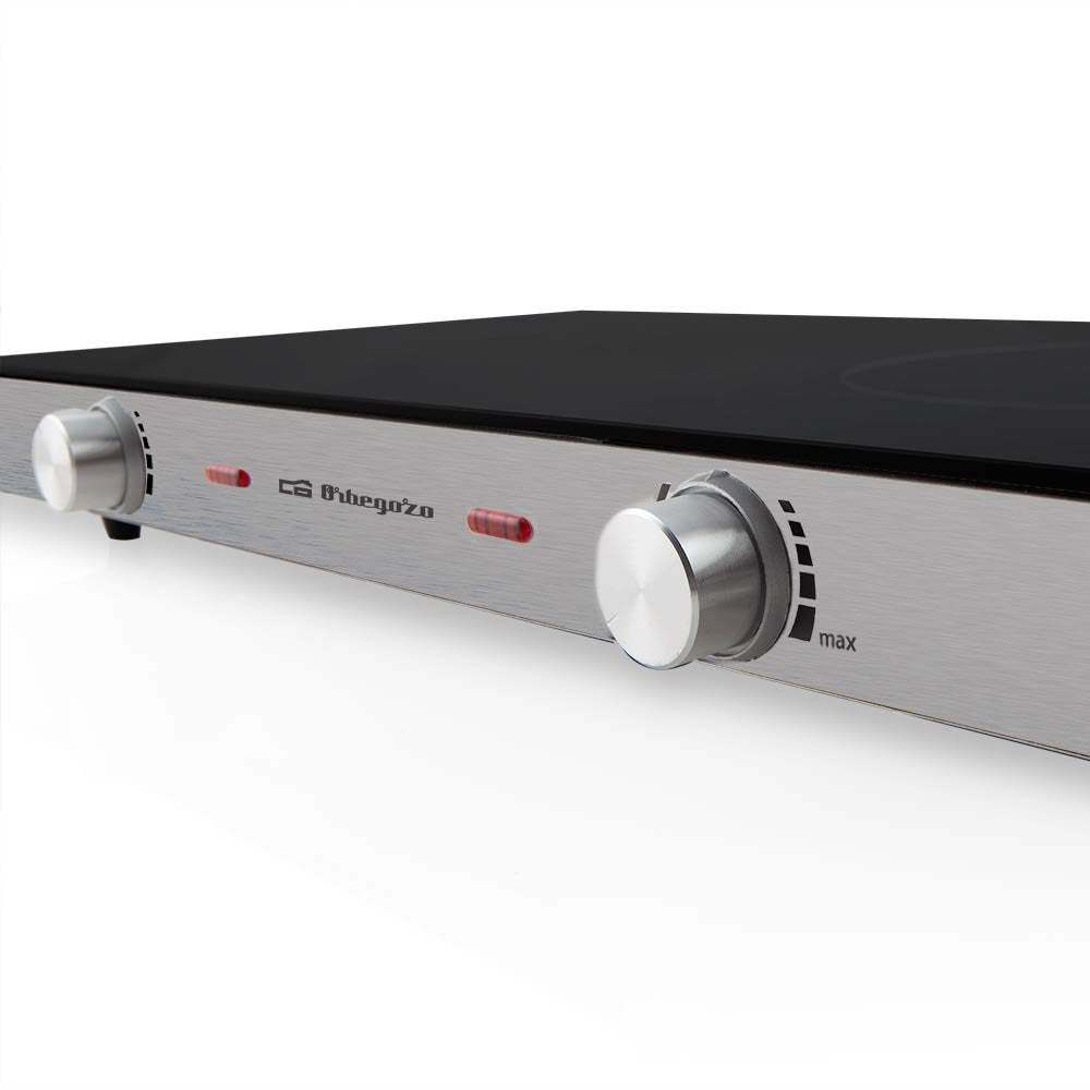 EAN 8436044539664 - Orbegozo PCE 6000 Negro, Acero inoxidable Encimera Cerámico 2 zona(s) imagen 6